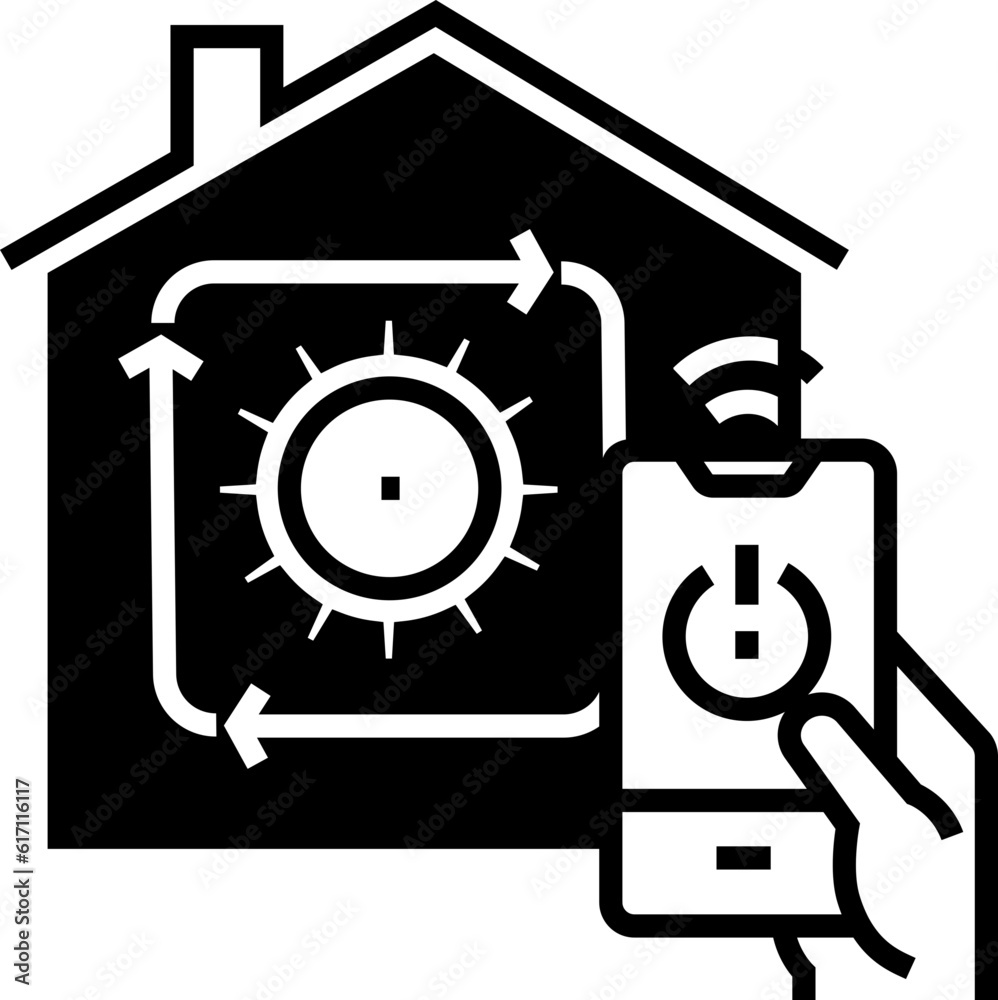 Internet Of Things Home Automation Icon