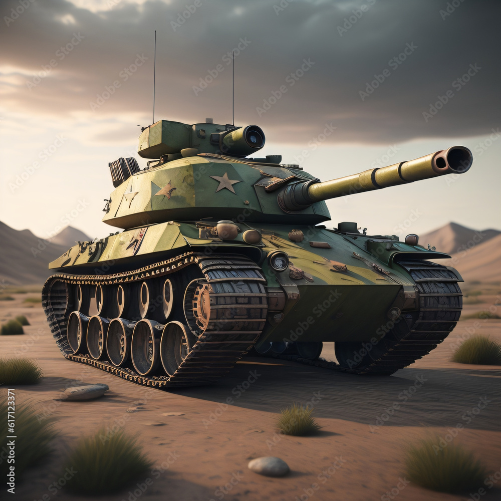 tank t 34 , Army Tank in the desert, animated army tank, military