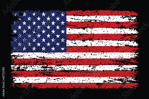 American Distressed Flag