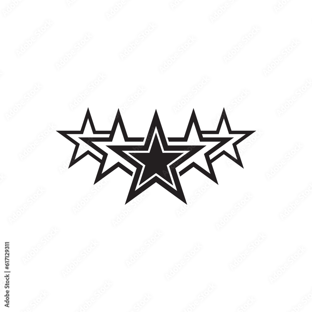 Star logo icon ,illustration design template vector. Star logo icon ,illustration design template vector.