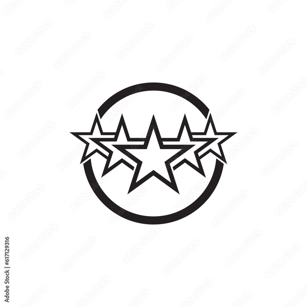 Star logo icon ,illustration design template vector. Star logo icon ,illustration design template vector.