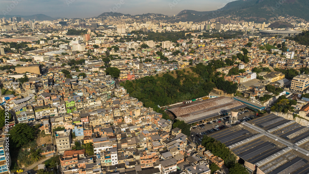 Fototapeta premium Favela Morro do Tuiuti