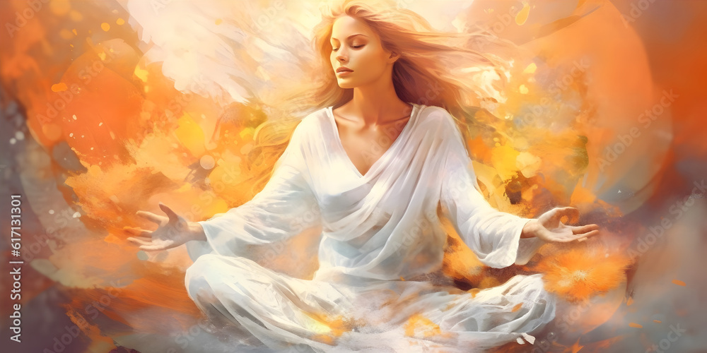 Φωτογραφία The Joy of Surrender: A serene and peaceful image capturing the blissful feeling of letting go and releasing control
