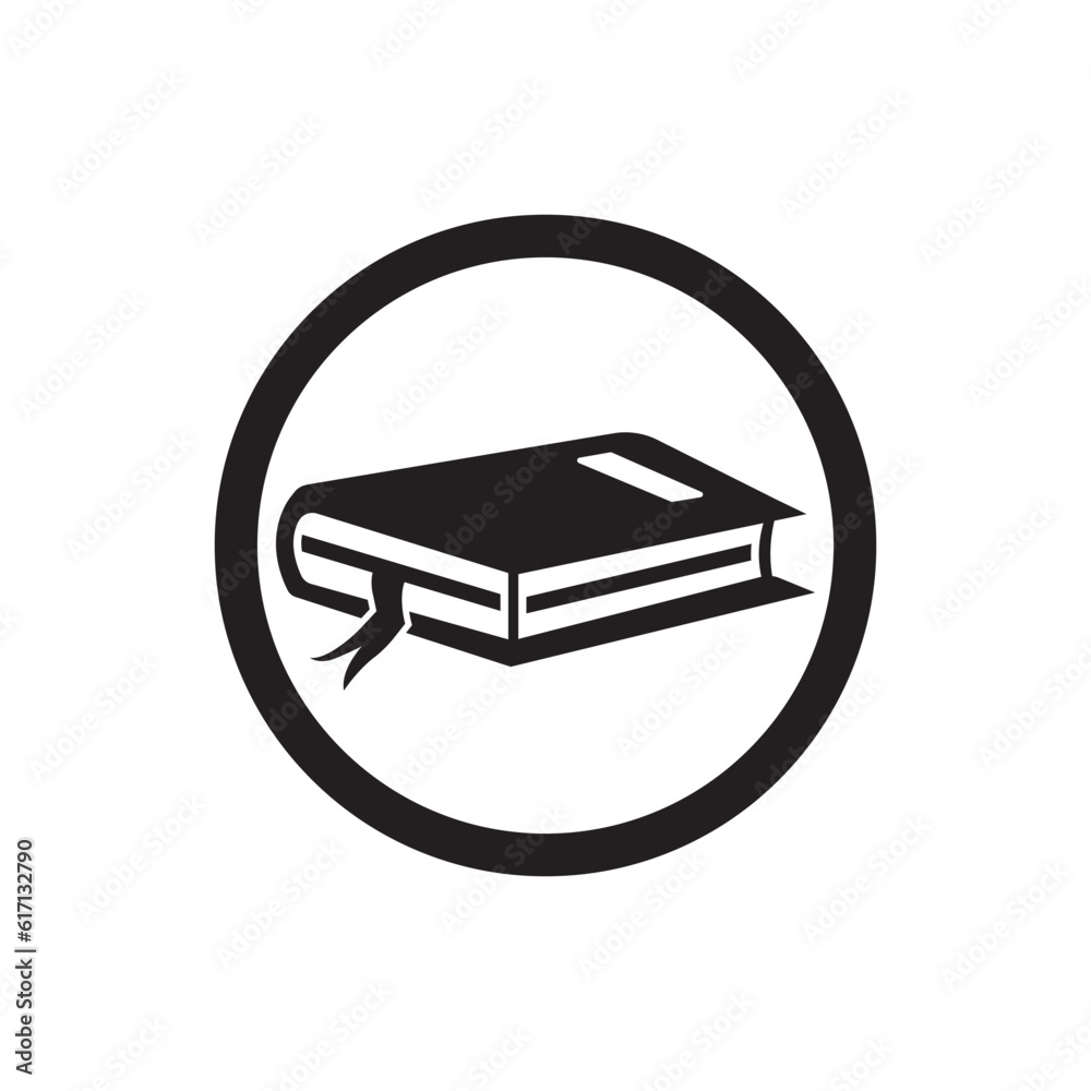 Book icon simple logo vector illustration template design. Book icon simple logo vector illustration template design.