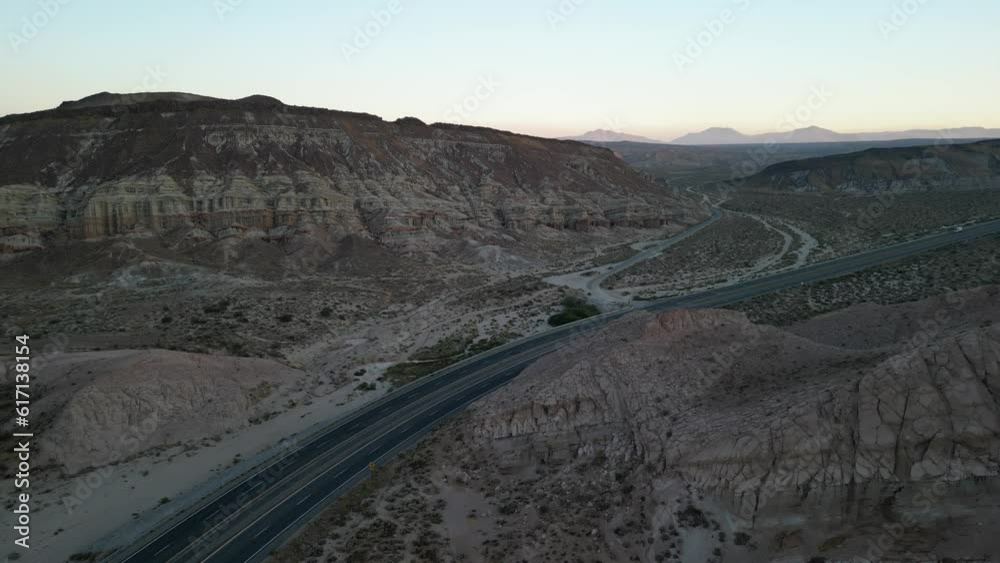 Redrock Canyon at sunrise 