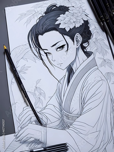 sakura sketch