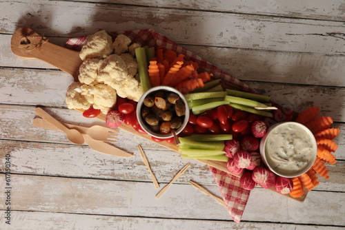 plateau de crudités
