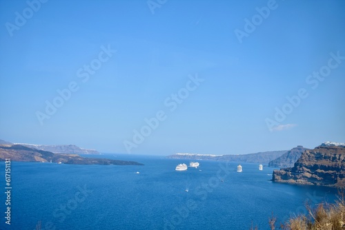 Fototapeta Naklejka Na Ścianę i Meble -  Boats in the Mediterranean Sea 