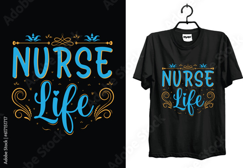 Advance Nurse t-shirt design Free vector template nurse quotes use any women and man.