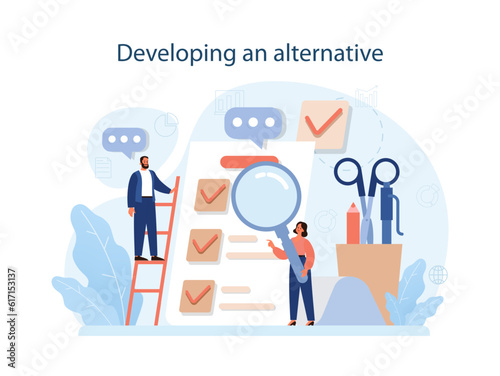 Develop an alternative to conduct difficult negotiation. Business