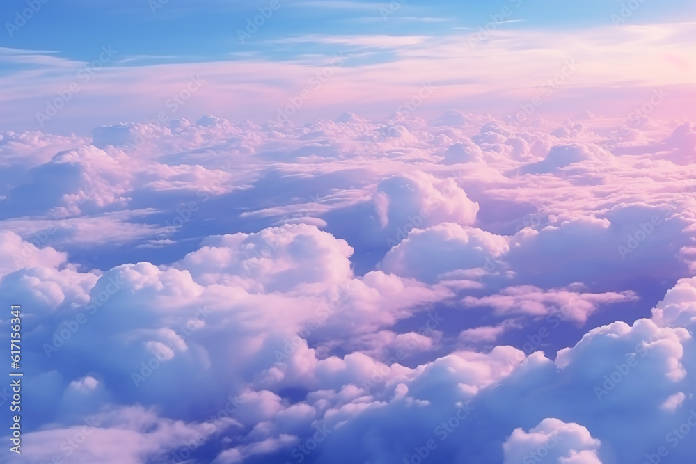 Clouds in the sky, aerial blue and pink clouds sky texture in the sky gradient Clouds in the sky, aerial blue and pink clouds sky texture in the sky gradient