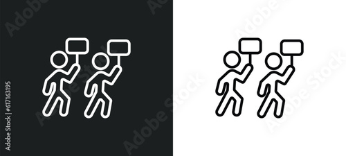 industrial action line icon in white and black colors. industrial action flat vector icon from industrial action collection for web, mobile apps and ui.