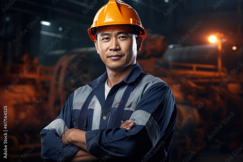 Industrial worker ai generated Industrial worker ai generated
