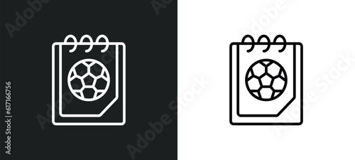 match line icon in white and black colors. match flat vector icon from match collection for web, mobile apps and ui.