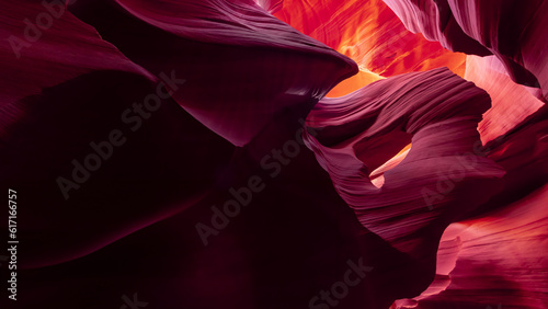 Antelope Canyon Arizona - abstract and beauty of nature concept