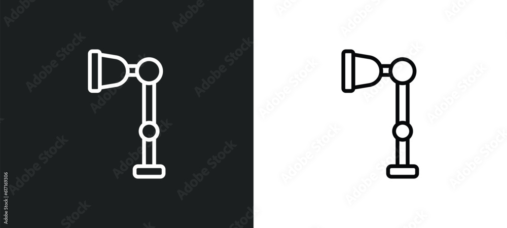 illuminatio line icon in white and black colors. illuminatio flat vector icon from illuminatio collection for web, mobile apps and ui. illuminatio line icon in white and black colors. illuminatio flat vector icon from illuminatio collection for web, mobile apps and ui.