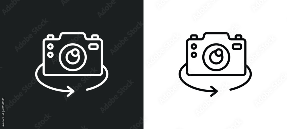chroma line icon in white and black colors. chroma flat vector icon from chroma collection for web, mobile apps and ui. chroma line icon in white and black colors. chroma flat vector icon from chroma collection for web, mobile apps and ui.