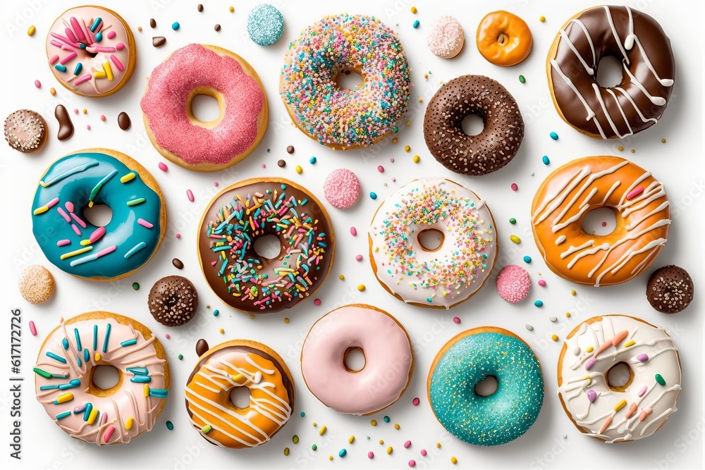 Donuts generated by AI Donuts generated by AI