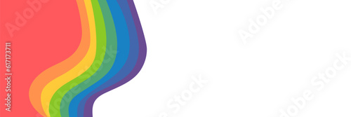 abstract wave rainbow pattern vector design good for wallpaper, background, backdrop, banner, web, ui, and design template