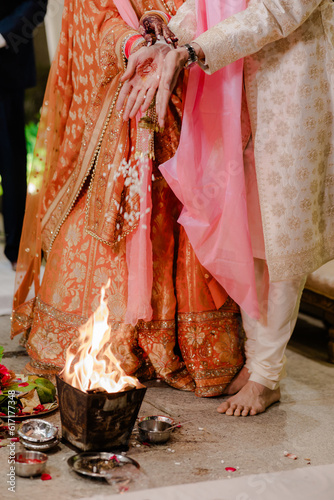  Hindu wedding ceremony.