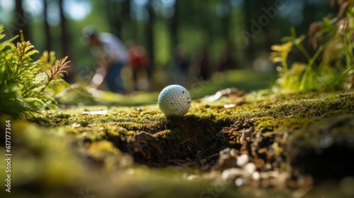 The Elusive Quest: In Search of the Hidden Golf Ball's Secret Sanctuary