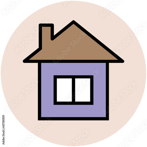 Pack of Real Estate Flat Circular Icons

