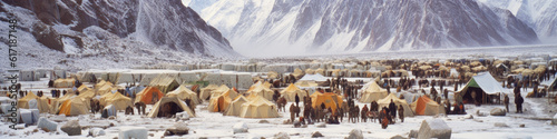 K2 Base Camp in Pakistan - Generative AI