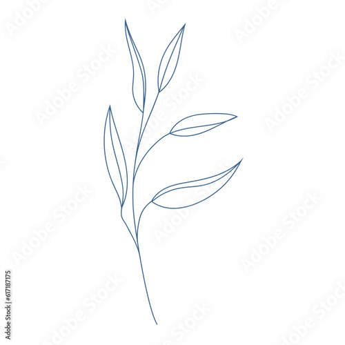 Isolated colored natural leaf icon Vector