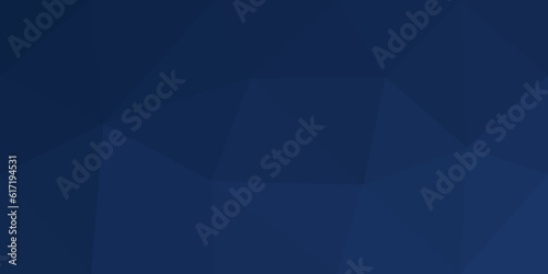 Dark blue background. vector polygon abstract background.
