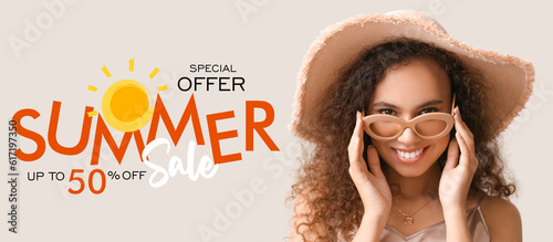Poster for Summer Sale with...