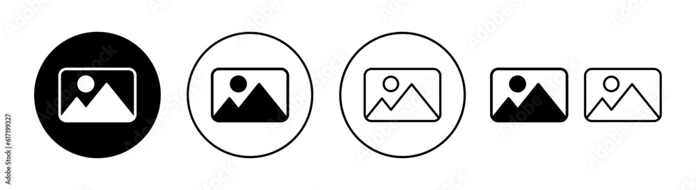 Picture icon set for web and mobile app. photo gallery sign and symbol. image icon Picture icon set for web and mobile app. photo gallery sign and symbol. image icon