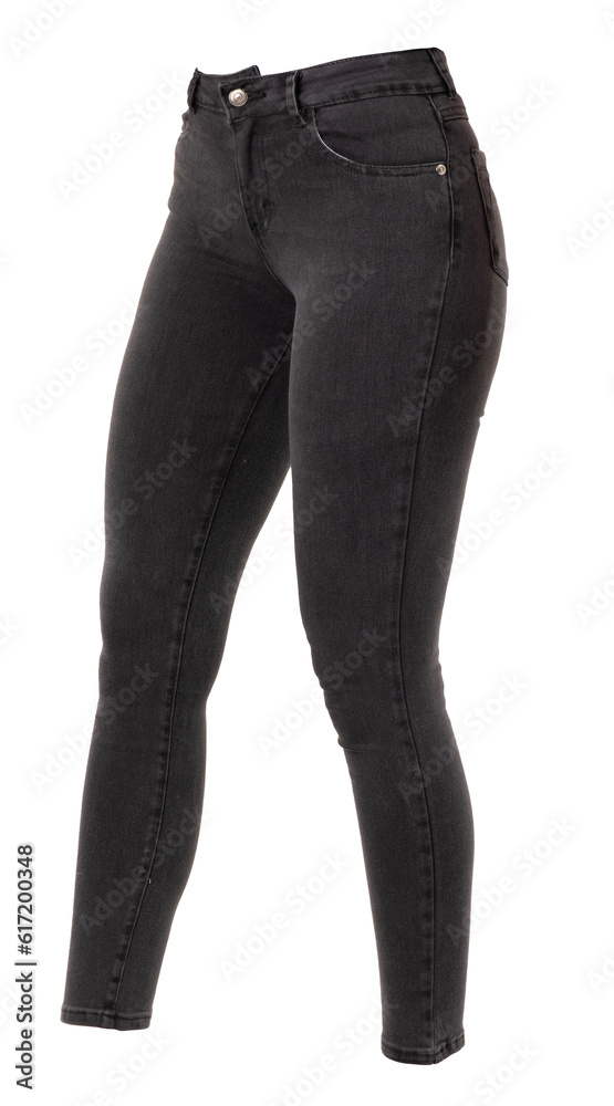Pantalón de mezclilla negro para mujer, el imprescindible en tu armario Pantalón de mezclilla negro para mujer, el imprescindible en tu armario
