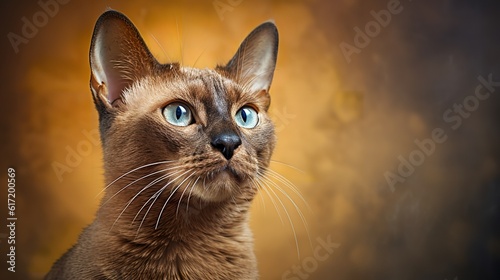 Graceful Burmese Cats in Stunning Portraits