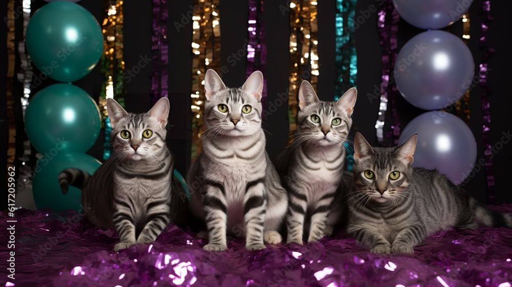 Egyptian Mau Cat Bash: A Pawty to Remember