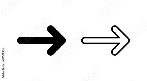 Arrow icon. Arrow symbol. Arrow icon for your web design.