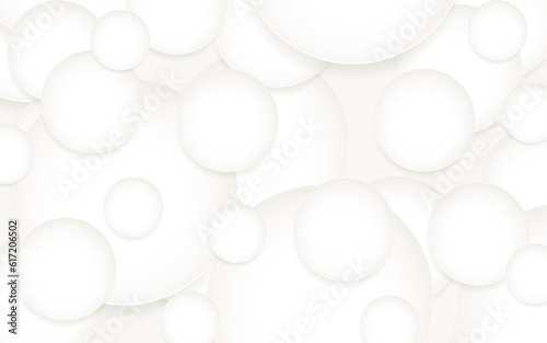 3d abstract background circles vector illustration eps