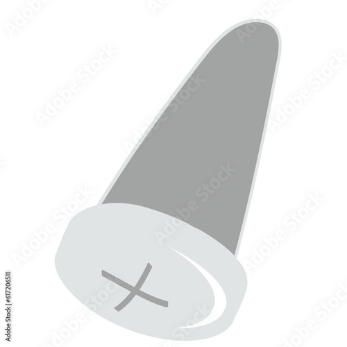 flange bolt enginering tools hand drawn vector element