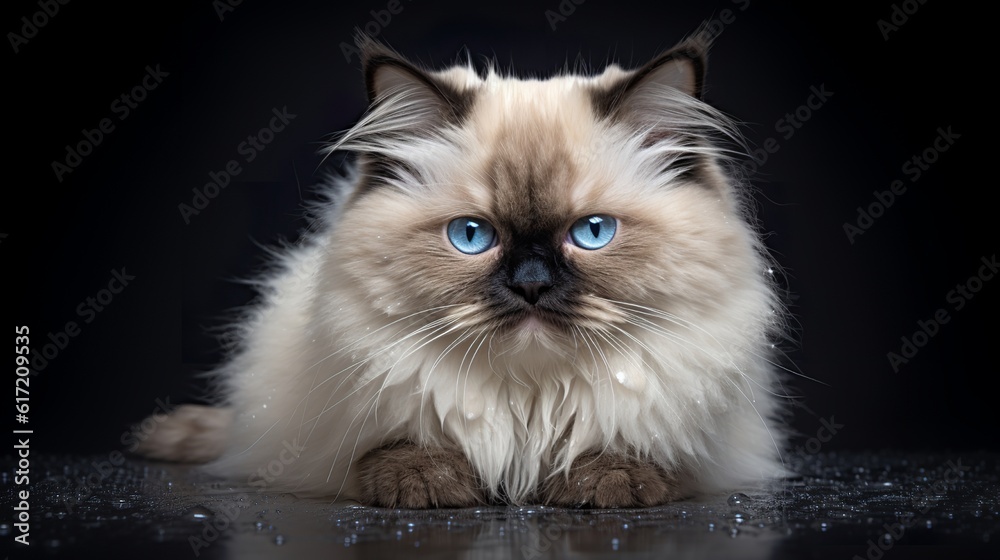 Enchanting Himalayan Cat Moments: A Glimpse into Feline Elegance