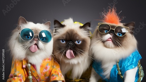 Himalayan Cat Extravaganza: Group Paw-ty Moments