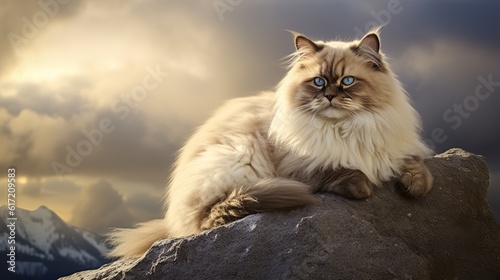 Majestic Himalayan Cats: Portraits of Beauty and Serenity © Emojibb.Family