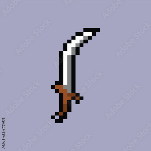 this is character in pixel art with simple color with purple background this item good for presentations,stickers, icons, t shirt design,game asset,logo and your project.