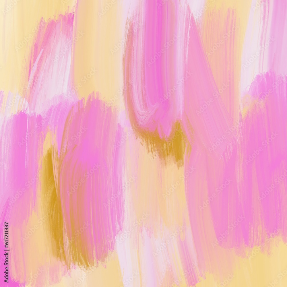 Pink Cream Oil Painting Background