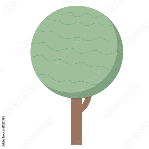 green tree decoration 