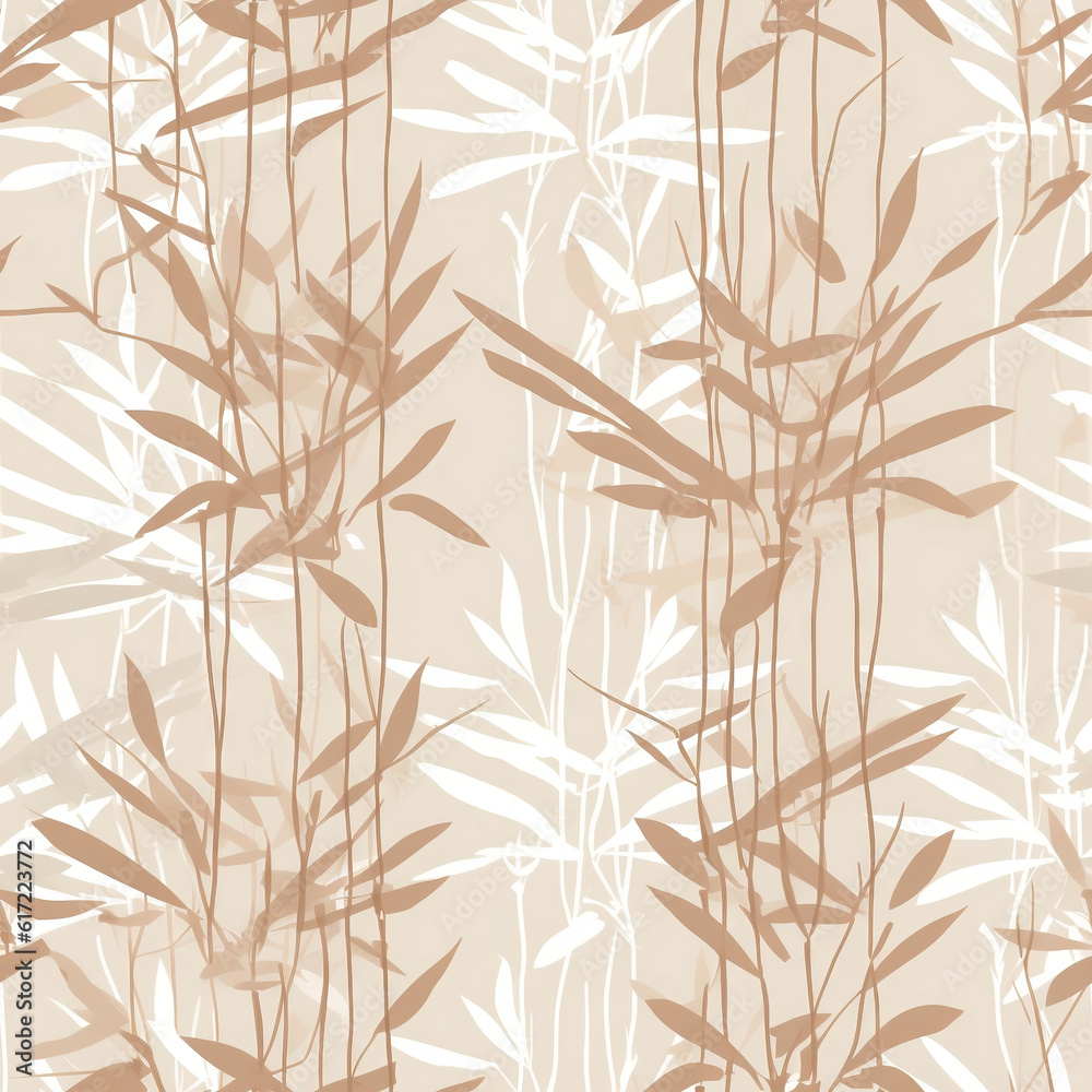 Obraz premium Bamboo seamless pattern