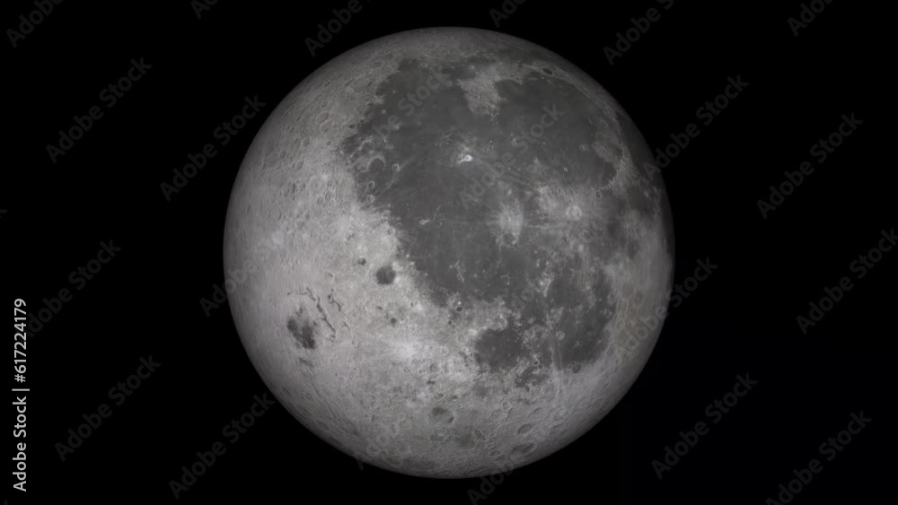 Moon planet always rotating on spinning Moon planet always rotating on spinning