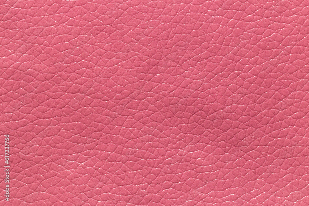 Pink leather and a textured background. Pink leather and a textured background.