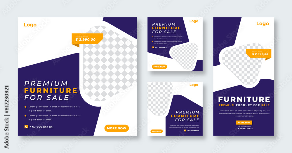 Home Rent Sale Social Media Post for Online Marketing Promotion Banner, Story and Web Internet Ads Flyer Home Rent Sale Social Media Post for Online Marketing Promotion Banner, Story and Web Internet Ads Flyer
