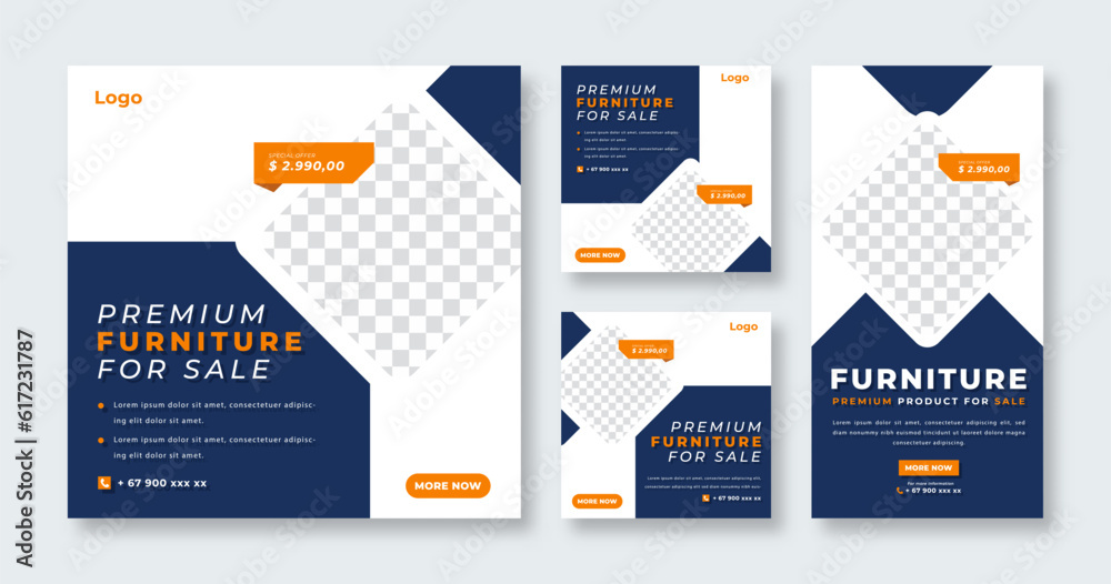Home Rent Sale Social Media Post for Online Marketing Promotion Banner, Story and Web Internet Ads Flyer Home Rent Sale Social Media Post for Online Marketing Promotion Banner, Story and Web Internet Ads Flyer