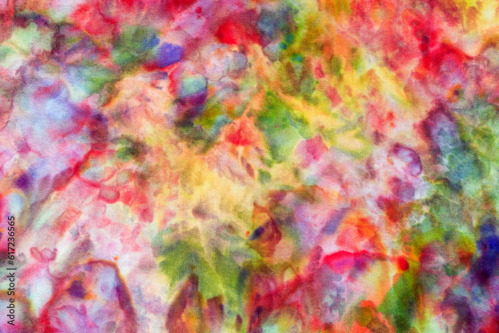 corlorful tie dye pattern abstract background.