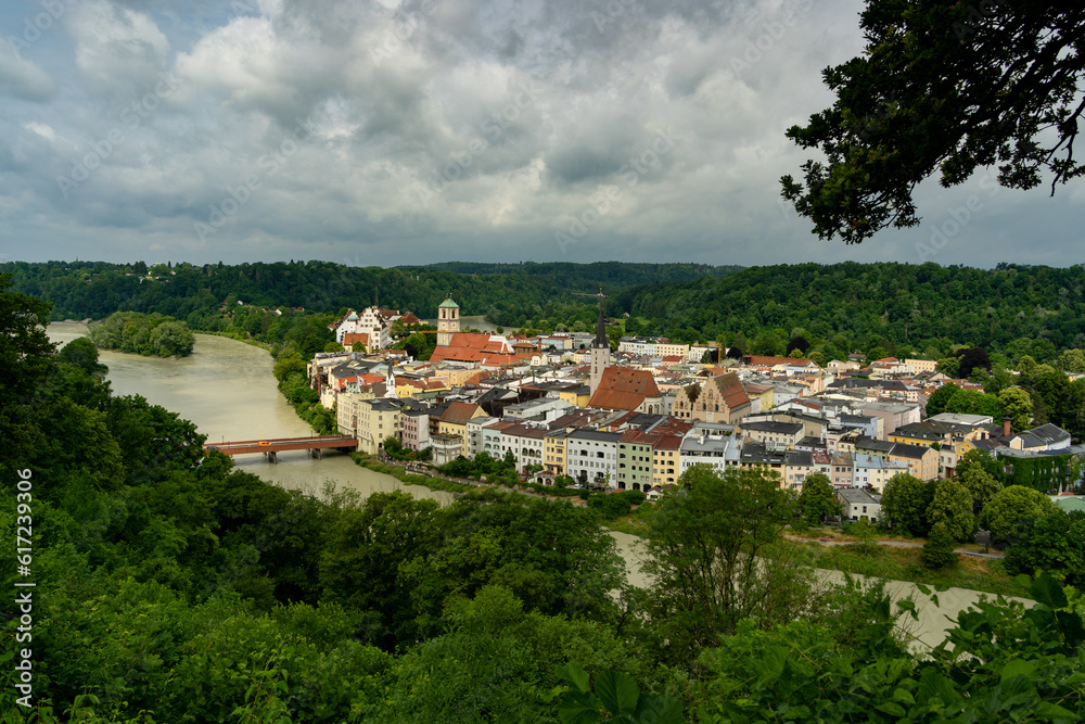Die Kleine Altstadt Wasserburg in Bayern